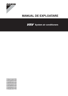 FXAQ15-60A_4PRO494113-1_Operation Manual_Romanian download